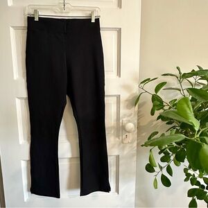 AMERICAN GIANT Black Flared Leggings, Sz 6